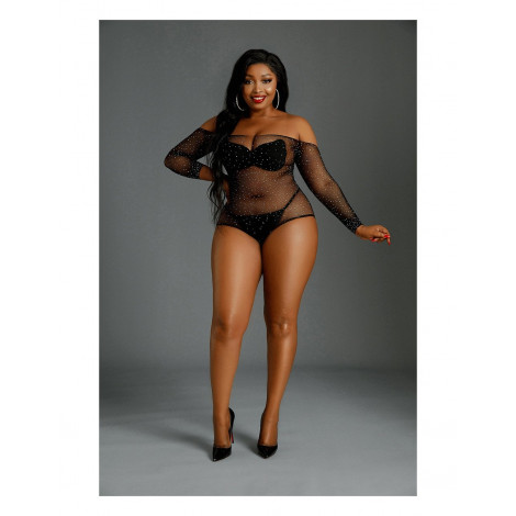 Body résille N°09 Queen Size - Moonlight|Lingerie et Vêtement Femme|NatureCoquine