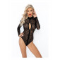 Body zippé tulle léopard F287|Lingerie et Vêtement Femme|NatureCoquine