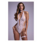 Ensemble body ouvert Renee blanc - Christine|Lingerie et Vêtement Femme|NatureCoquine