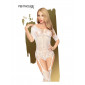 Bodystocking Sugar Drop blanc - Penthouse|Lingerie et Vêtement Femme|NatureCoquine