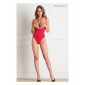 Body string seins nus rouge Le petit secret|Lingerie et Vêtement Femme|NatureCoquine