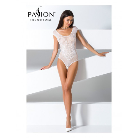 Body ouvert BS064 - Blanc|Lingerie et Vêtement Femme|NatureCoquine