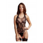Body fendu résille et strass - Le Désir|Lingerie et Vêtement Femme|NatureCoquine