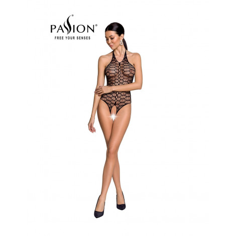 Body résille ouvert BS087 - Noir|Lingerie et Vêtement Femme|NatureCoquine