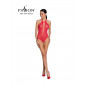 Body string résille BS088 - Rouge|Lingerie et Vêtement Femme|NatureCoquine