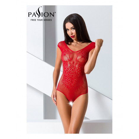 Body ouvert BS064 - Rouge|Lingerie et Vêtement Femme|NatureCoquine