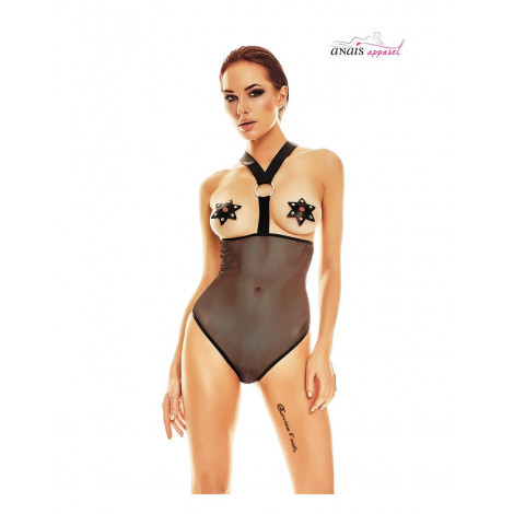 Body seins nus noir Esterni - Anaïs|Lingerie et Vêtement Femme|NatureCoquine