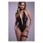 Ensemble body ouvert Renee noir - Christine|Lingerie et Vêtement Femme|NatureCoquine