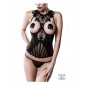 Bustier seins nus et string - Grey Velvet|Lingerie et Vêtement Femme|NatureCoquine