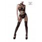 Set sexy fetish harnais et voile - Grey Velvet|Lingerie et Vêtement Femme|NatureCoquine