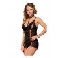 Nuisette sexy noire tour de cou Paris Hollywood|Lingerie et Vêtement Femme|NatureCoquine