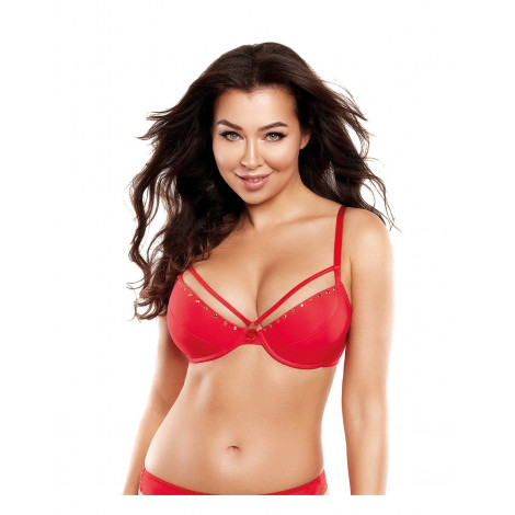 Soutien-gorge push-up rouge V-10351 - Axami|Lingerie et Vêtement Femme|NatureCoquine