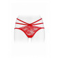 Culotte ouverte Nadia - rouge|Lingerie et Vêtement Femme|NatureCoquine