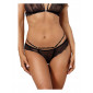 String noir V-10098 - Axami|Lingerie et Vêtement Femme|NatureCoquine