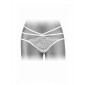 Culotte ouverte Nadia - blanc|Lingerie et Vêtement Femme|NatureCoquine