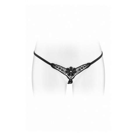 String ouvert Danuta - noir|Lingerie et Vêtement Femme|NatureCoquine