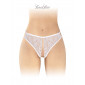String blanc ouvert Victoria - Fashion Secret|Lingerie et Vêtement Femme|NatureCoquine