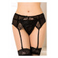 Porte-jarretelles noir|Lingerie et Vêtement Femme|NatureCoquine