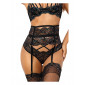 Porte-jarretelles dentelle Noir V-10362 - Axami|Lingerie et Vêtement Femme|NatureCoquine