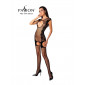 Combinaison résille BS082 - Noir|Lingerie et Vêtement Femme|NatureCoquine
