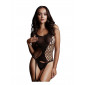 Combinaison filet hexagonal à jarretelles - Le Désir|Lingerie et Vêtement Femme|NatureCoquine