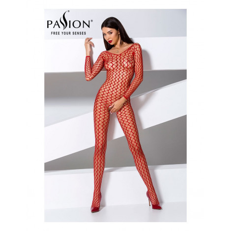 Combinaison BS068 - Rouge|Lingerie et Vêtement Femme|NatureCoquine