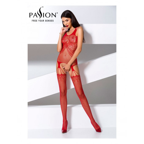 Combinaison BS070 - Rouge|Lingerie et Vêtement Femme|NatureCoquine