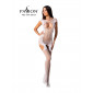Combinaison résille BS082 - Blanc|Lingerie et Vêtement Femme|NatureCoquine