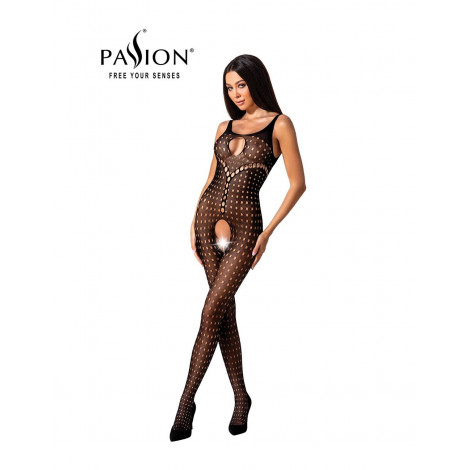 Combinaison résille BS078 - Noir|Lingerie et Vêtement Femme|NatureCoquine