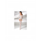 Combinaison BS055 - Blanc|Lingerie et Vêtement Femme|NatureCoquine