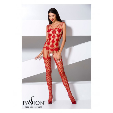 Combinaison BS067 - Rouge|Lingerie et Vêtement Femme|NatureCoquine
