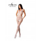 Combinaison résille BS085 - Blanc|Lingerie et Vêtement Femme|NatureCoquine