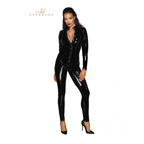 Combinaison intégale vinyle F247|Lingerie et Vêtement Femme|NatureCoquine
