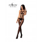 Combinaison résille BS084 - Noir|Lingerie et Vêtement Femme|NatureCoquine
