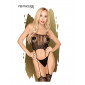 Combinaison porte-jarretelles Sex dealer - Penthouse|Lingerie et Vêtement Femme|NatureCoquine