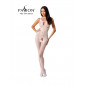 Combinaison résille BS078 - Blanc|Lingerie et Vêtement Femme|NatureCoquine
