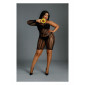 Robe Résille N°05 Queen Size - Moonlight|Lingerie et Vêtement Femme|NatureCoquine