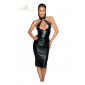 Robe wetlook décolletée F231|Lingerie et Vêtement Femme|NatureCoquine