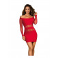 Robe rouge V-9299 - Axami|Lingerie et Vêtement Femme|NatureCoquine