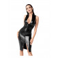 Robe mi-longue zippée Commandant F337 wetlook|Lingerie et Vêtement Femme|NatureCoquine