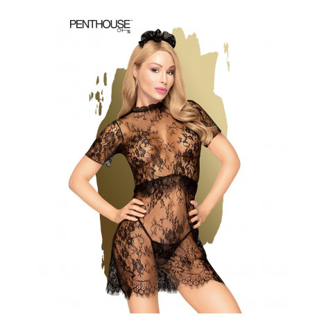 Robe Poison cookie noire - Penthouse|Lingerie et Vêtement Femme|NatureCoquine