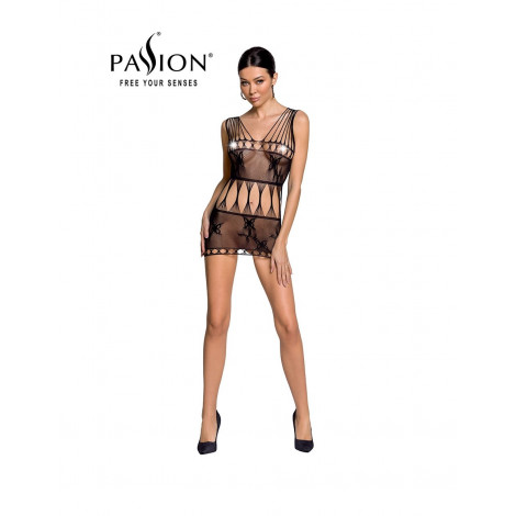 Robe nue résille BS090 - Noir|Lingerie et Vêtement Femme|NatureCoquine