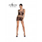 Robe nue résille BS090 - Noir|Lingerie et Vêtement Femme|NatureCoquine