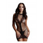 Mini robe résille Y - Le Désir|Lingerie et Vêtement Femme|NatureCoquine