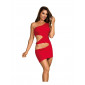 Robe rouge V-9249 - Axami|Lingerie et Vêtement Femme|NatureCoquine