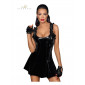 Robe courte ballerine en vinyle F248|Lingerie et Vêtement Femme|NatureCoquine