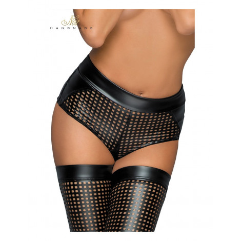 Short wetlook ajouré F235|Lingerie et Vêtement Femme|NatureCoquine