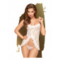 Nuisette Flawless blanche - Penthouse|Lingerie et Vêtement Femme|NatureCoquine