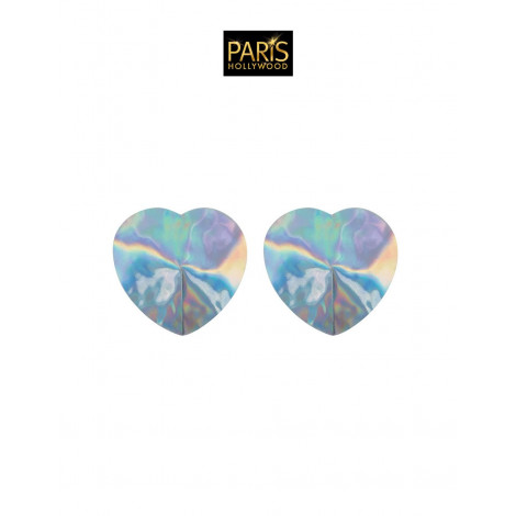 Nipples argentés hologramme - Paris Hollywood|Lingerie et Vêtement Femme|NatureCoquine