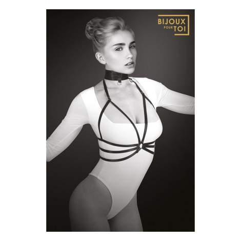 Harnais tour de cou Julia|Lingerie et Vêtement Femme|NatureCoquine